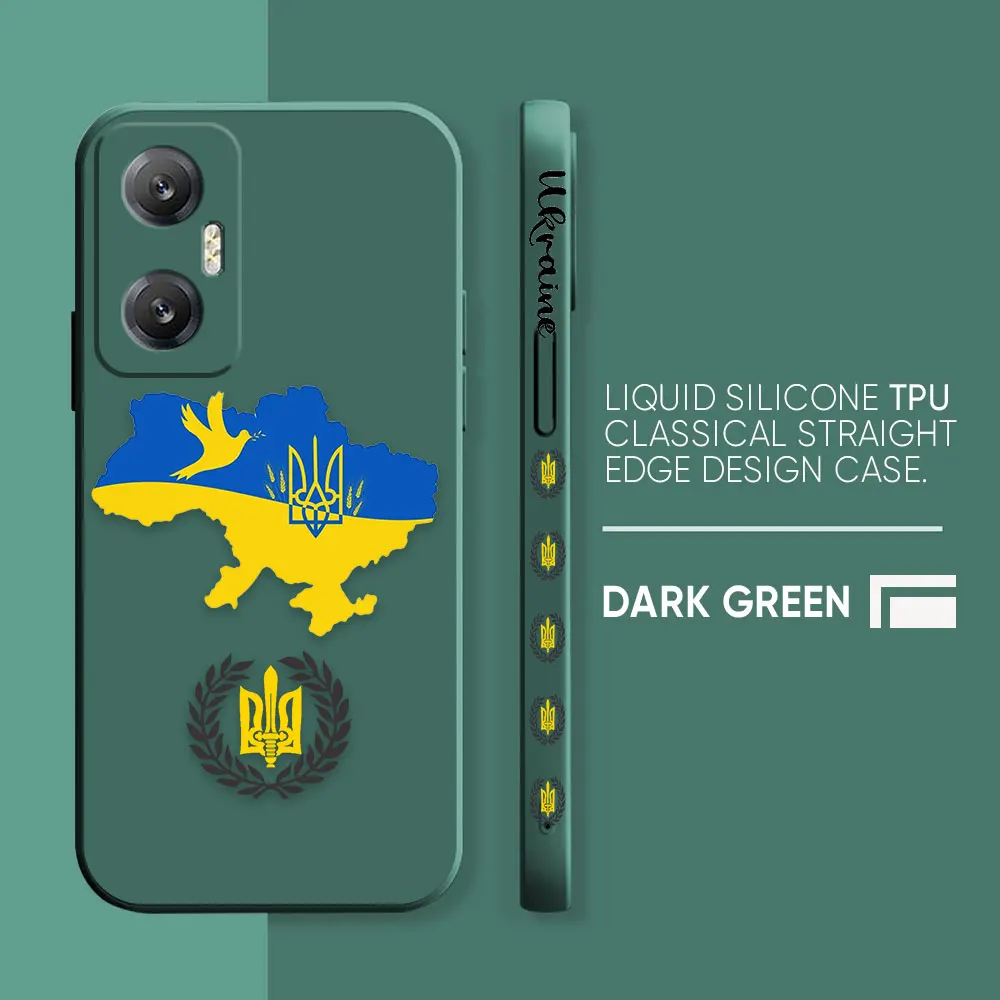 thumbnail image 1 of Phone Case For Infinix HOT 10 10S 11 11S 12 ZERO 20 X CAMON 16 PRO 5G Case Cover Funda Cqoue Shell Capa Flag Of Ukraine Insignia, 1 of 5