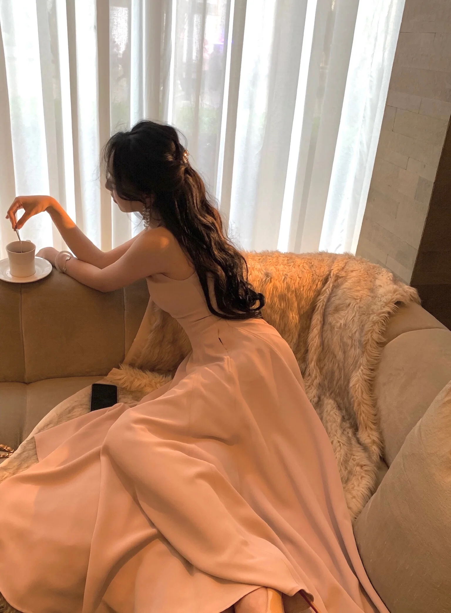 France Vintage Evening Party Long Dresses for Women Solid Sleeveless A-line Princess Wedding Prom Robe New Spring Vestido Mujer