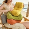 Waist Support Pillow, Cushion, Waist Protection Nap Pillow Chenille Weave Is Very Suitable for Office Chairs and Home Decoration 2