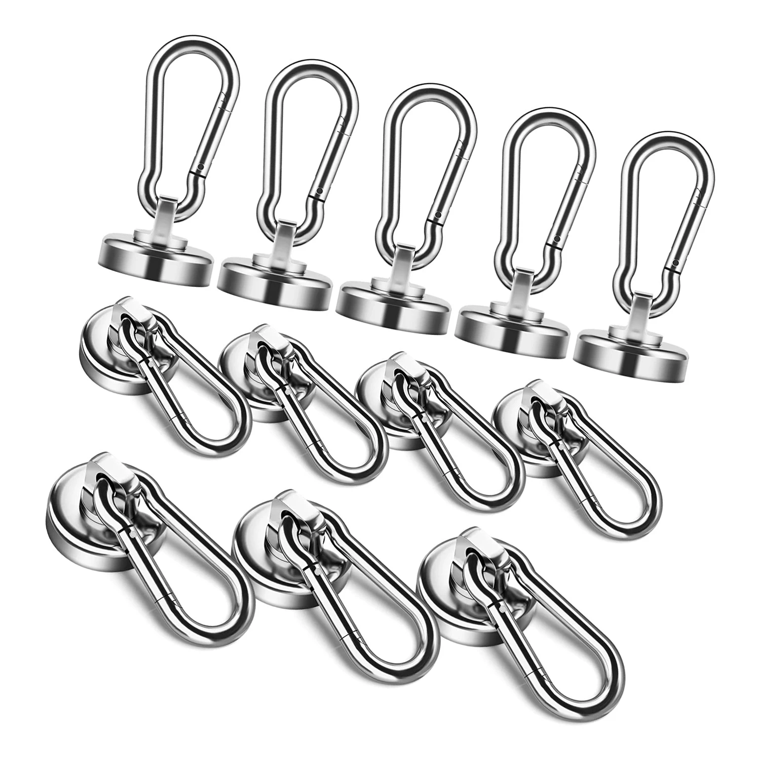 12PC Magnetic Necklace Clasps and Closures. Strong Magnet Clasp for Regular