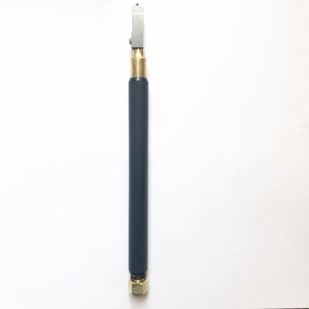 TC-10 TOYO Glass Cutter with Narrow Cutter Head Metal Handle for 2-8mm Shape Glass Cutting Glass Cutter