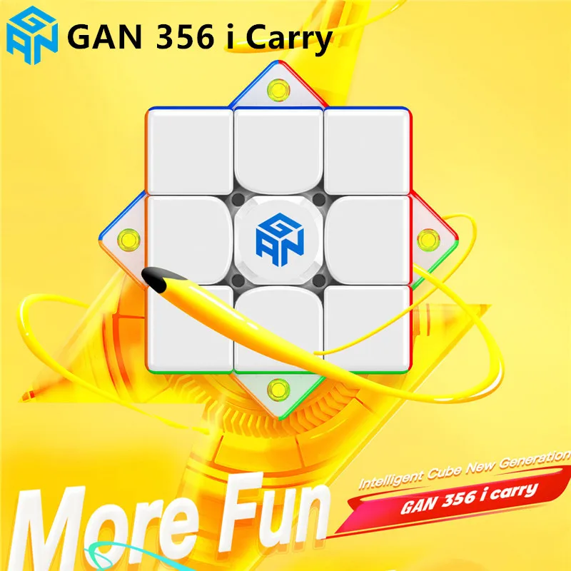 

Gan Smart Cubes 3x3 356 Icarry Magnetic Magic Speed Cube Puzzle Magnetic Gan356icarry 3x3x3 Cube Professional Educational Toys