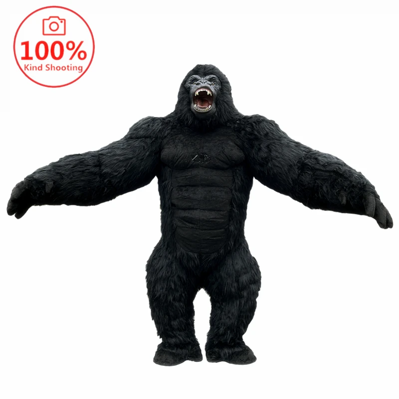 2025 New Gorilla Inflatable Costume Mascot for Adult Plush