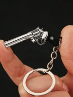 Game PUBG Mini Gun Keychain Model Pistola Miniatura De Metal Accessories Alloy Periphery Mini Revolver Key Ring Gift Toy for Boy 1