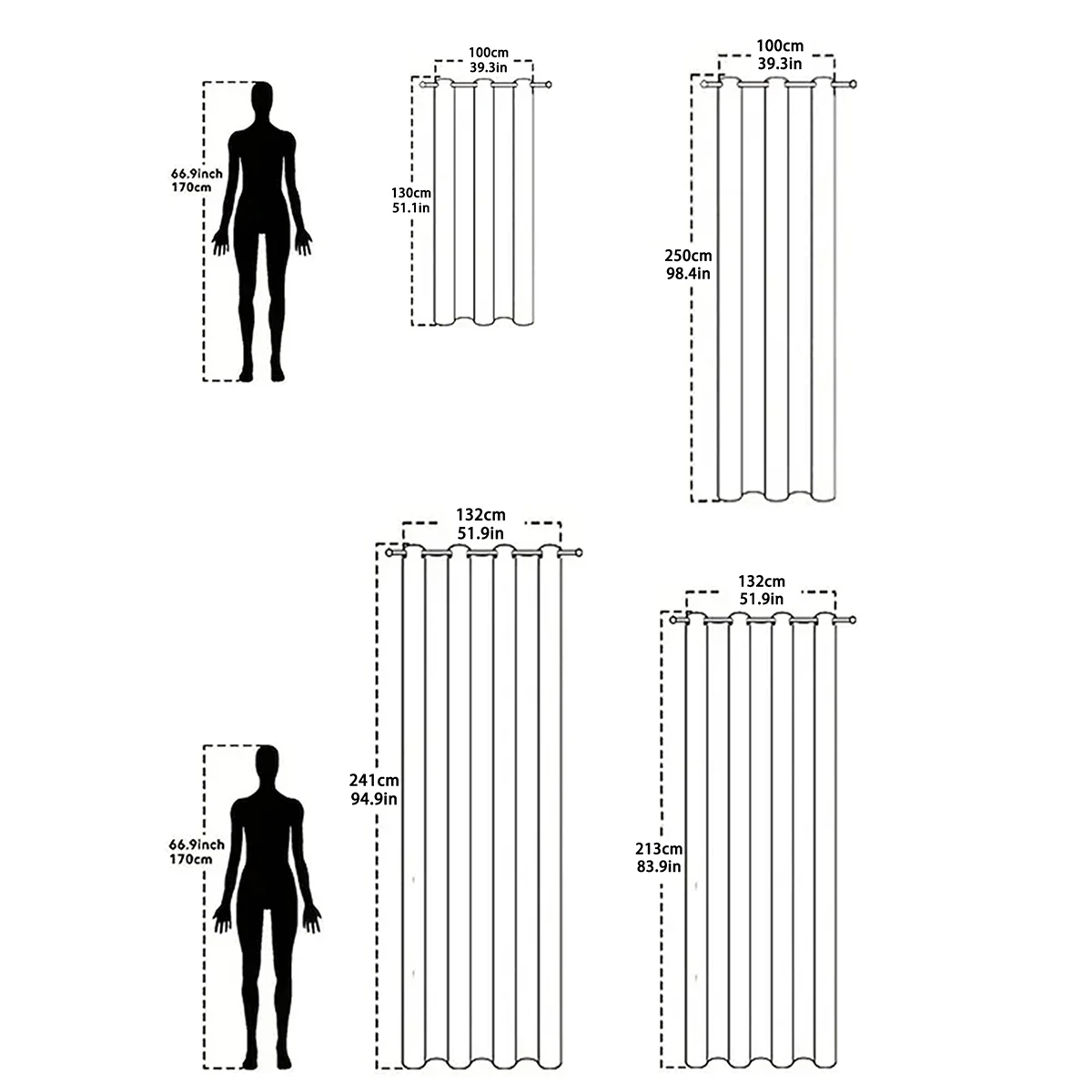 Marble Blackout Curtains 2