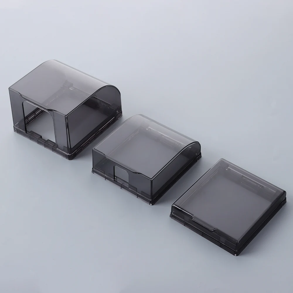 Description Picture 4 of item86 Type Power Outlet Supplies Switch Protective Cover Wall Socket Waterproof Box Electric Plug Cover Splash-Proof Box Self-Adhes