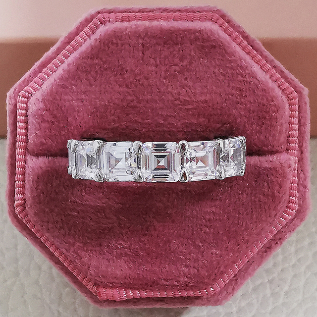 Wedding Band Eternity Ring For Women Big Gift For Ladies Love Wholesale Lots Bulk Jewelry R5578