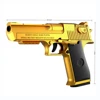 Black Automatic Shell Ejection Desert Eagle Toy Gun, Air Gun, Soft Bullet Continuous Firing Children's Shooting Weapon 6