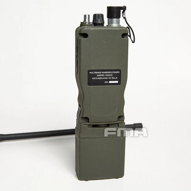 Tactical Airsoft PRC-152 Dummy Radio Decorative Model Communication Case No Function TB999 radio communication device