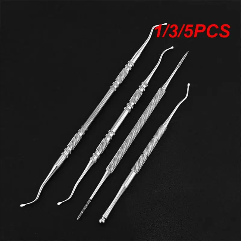 

1/3/5PCS Toe Nail Care Hook Ingrown Double Ended Ingrown Toe Correction Lifter File Manicure Pedicure Toenails Clean Foot Care