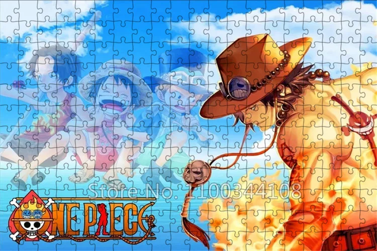 Bandai-Anime Luffy e seus amigos Jigsaw Puzzle, Jogos de família  engraçados, DIY brinquedos educativos, 1 pc, 35 pcs, 300 pcs, 500 pcs, 1000  pcs - AliExpress