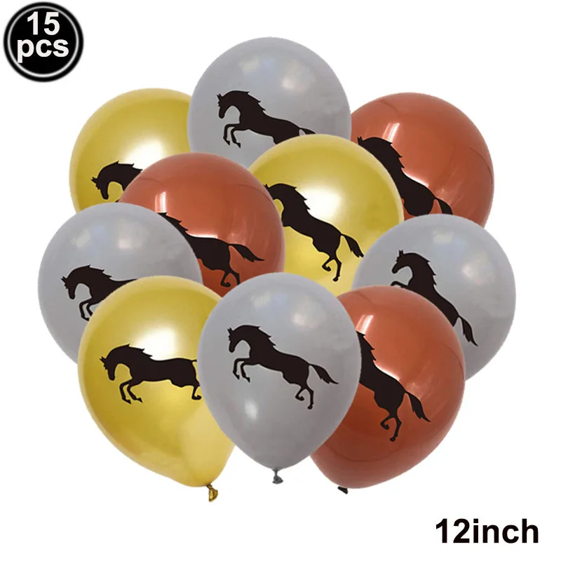 Kit Decorazioni Compleanno A Tema Cavallo Rosa - 159 Pezzi Con Banner, Piatti, Palloncini | Per Feste A Tema Ranch O Cowboy - Foto 12