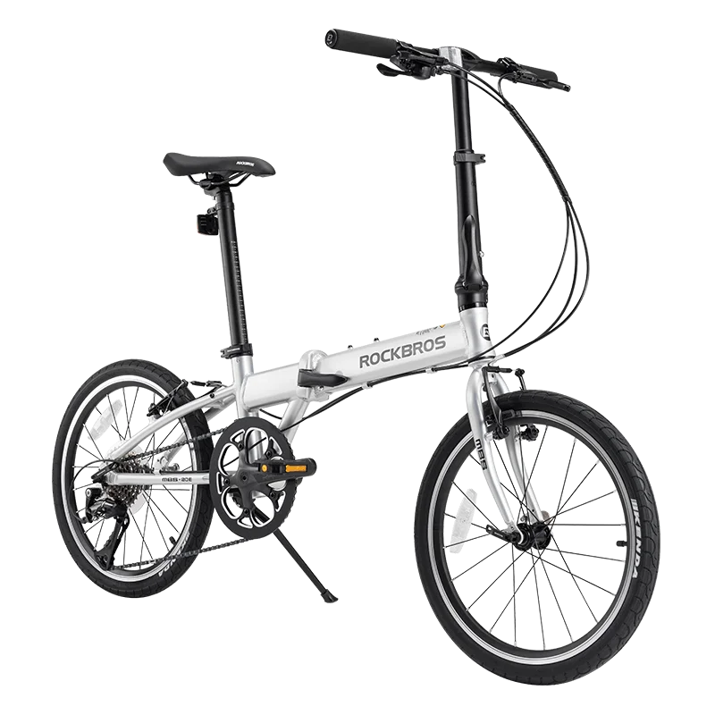 こし　折りたたみ自転車 ホワイト シマノギア　20インチ 折りたたみ自転車 20インチ シマノ 6段変速ギア おしゃれ