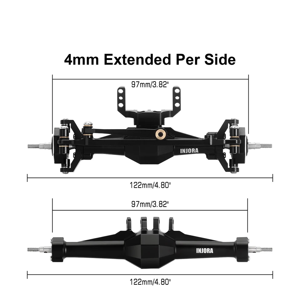 トラクサス　INJORA サーボ11kg INJORA サーボマウント トラクサス INJORA サーボ11kg INJORA サーボマウント INJORA Brass