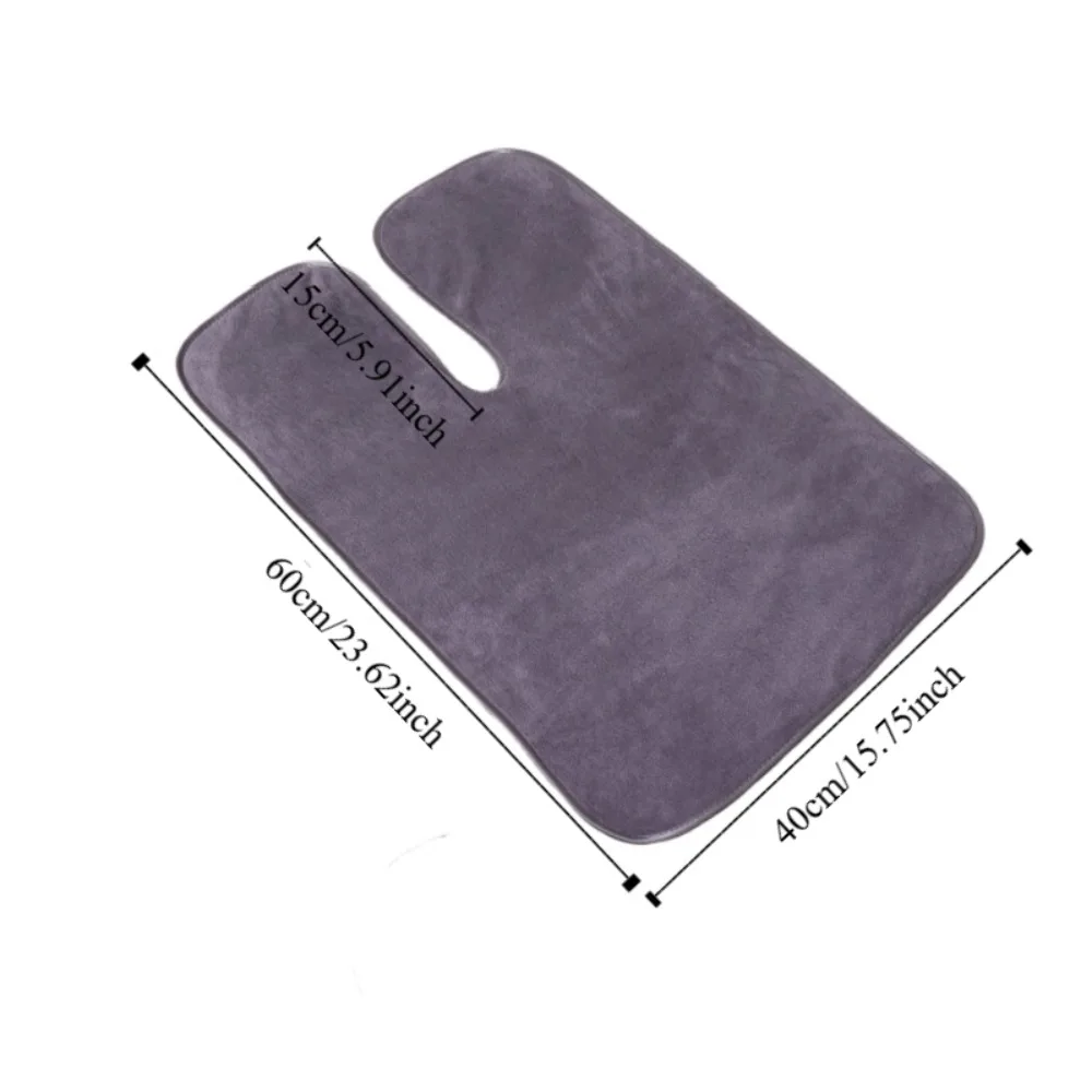 Creative Cotton U-shaped Towel Portable Soft Massage Chest Towel Comfortable Thicken Facial Towels Spa