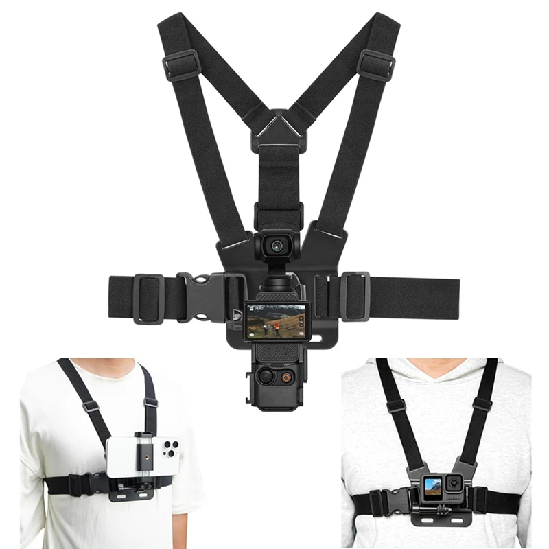 Hands-Free Adjustable Chest Harness