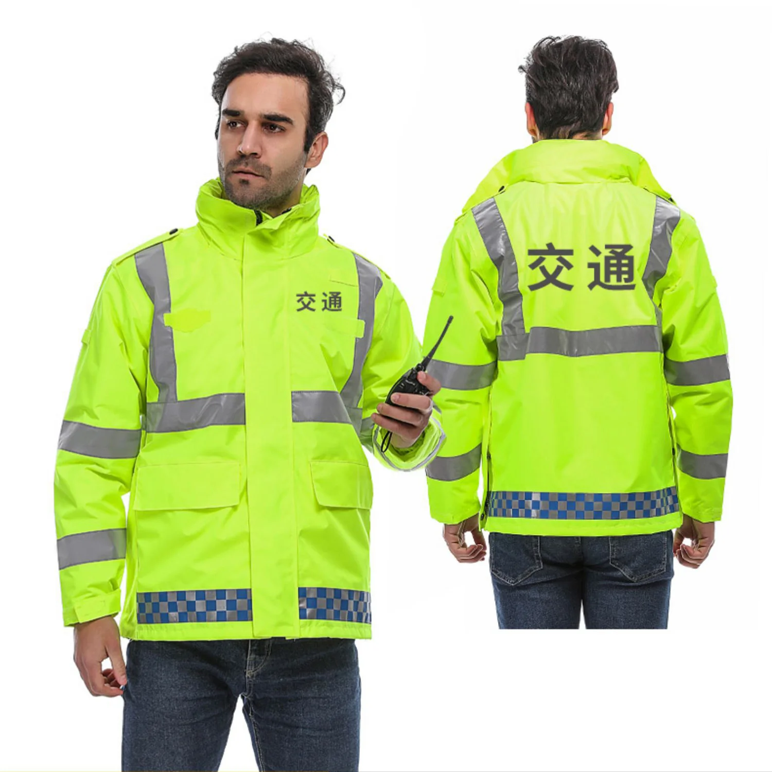 성인용 반사 비옷, 불침투성 오토바이 라이딩, 방수 방풍, 야외 하이킹 낚시, ..