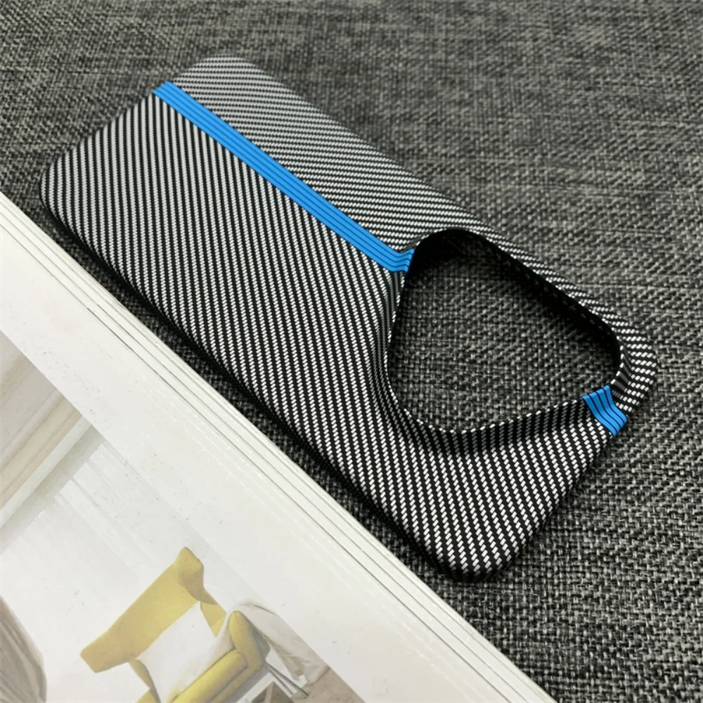 Carbon Fiber Track Pattern Cool Case with Heat Dissipation and Breathable Design