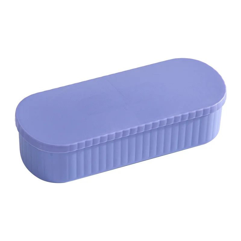 1PC Makeup Brush Cleaning Organizer Portable Brushes Makeup Egg Powder Puff Cleaning Filter Brush Drying Stand Makeup Box