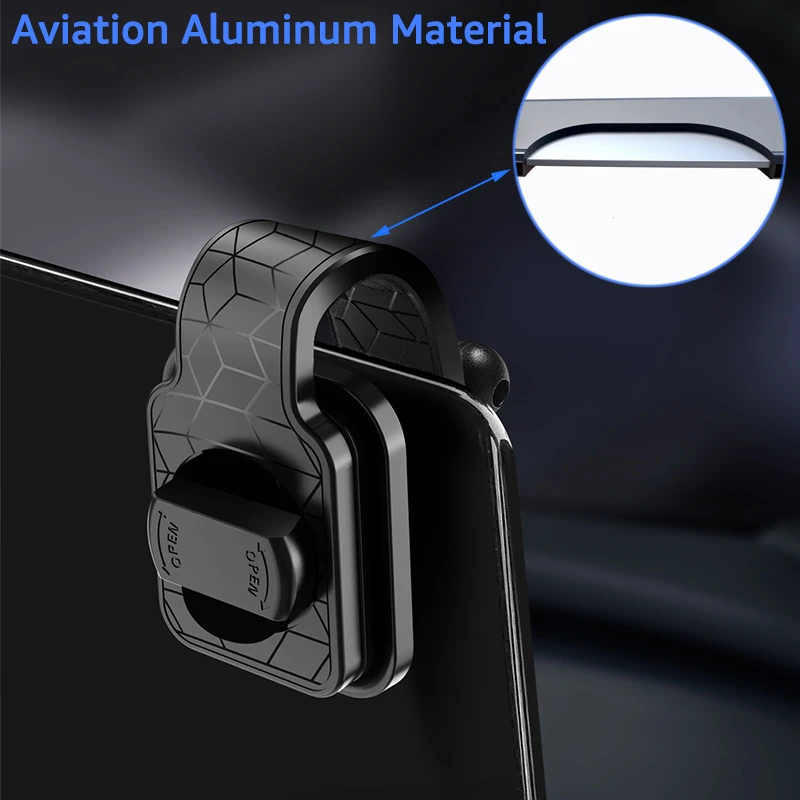 قاعدة رأس كروية مرنة للسيارة ، ملحقات تثبيت الهاتف...