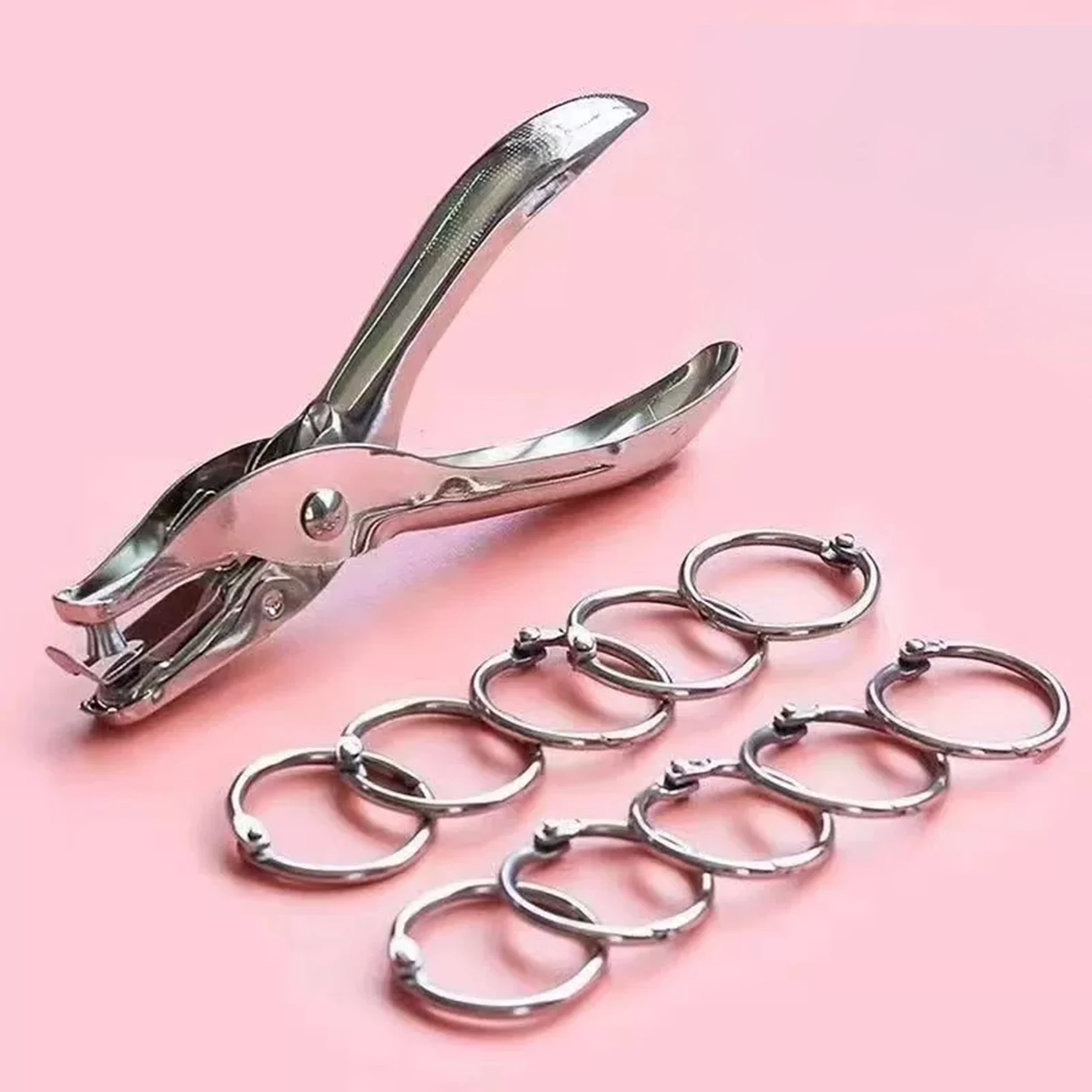 핸드홀드 단일 구멍 펀치 편안한 핸들 핸드백 스트랩에 적합한 단일 구멍 펀칭 플라이어