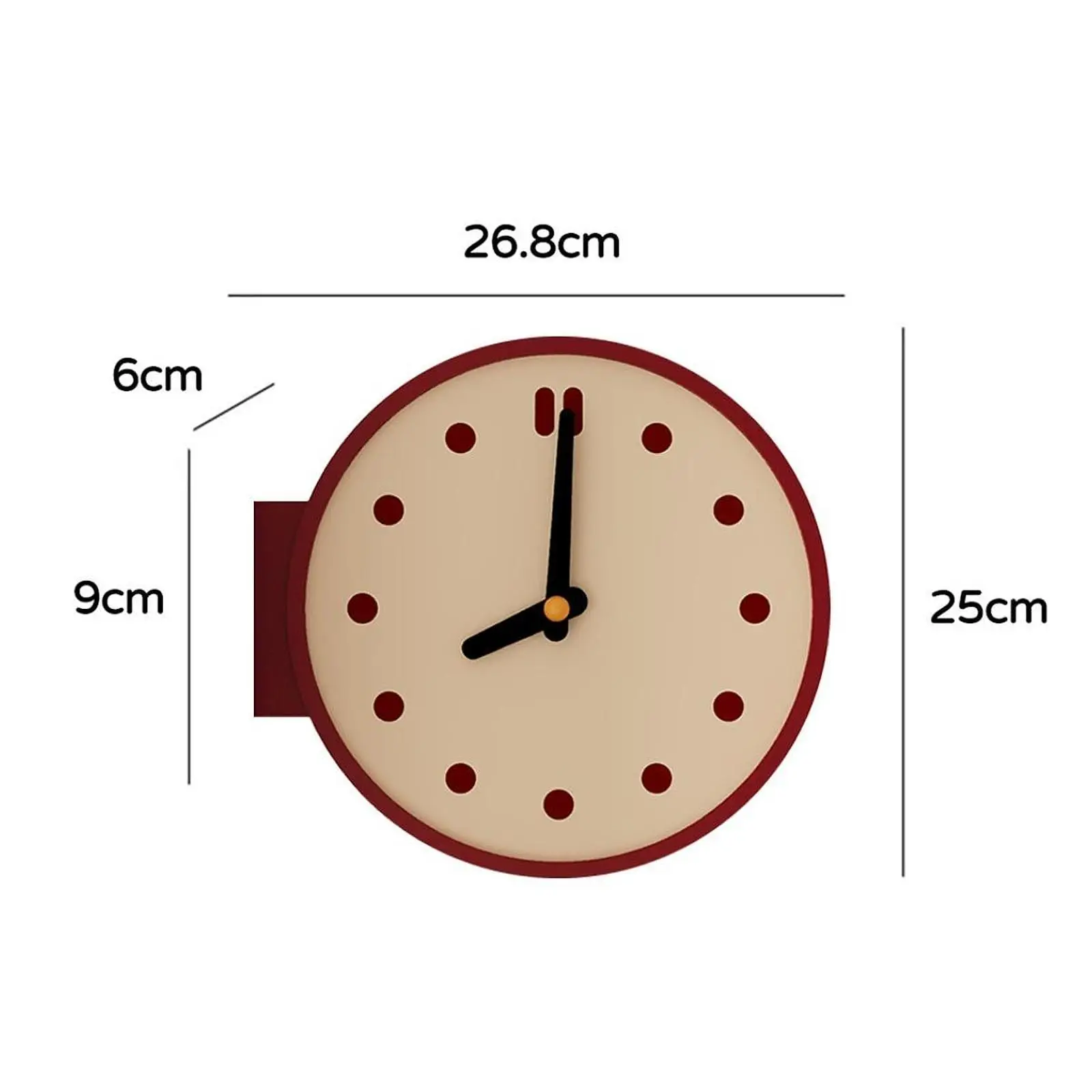 Corner Wall Clock Tabletop Clock Decorative Modern Watch Craft Art Stylish Corner Wall Clock Tabletop Clock Decorative Modern Watch Craft Art Stylish