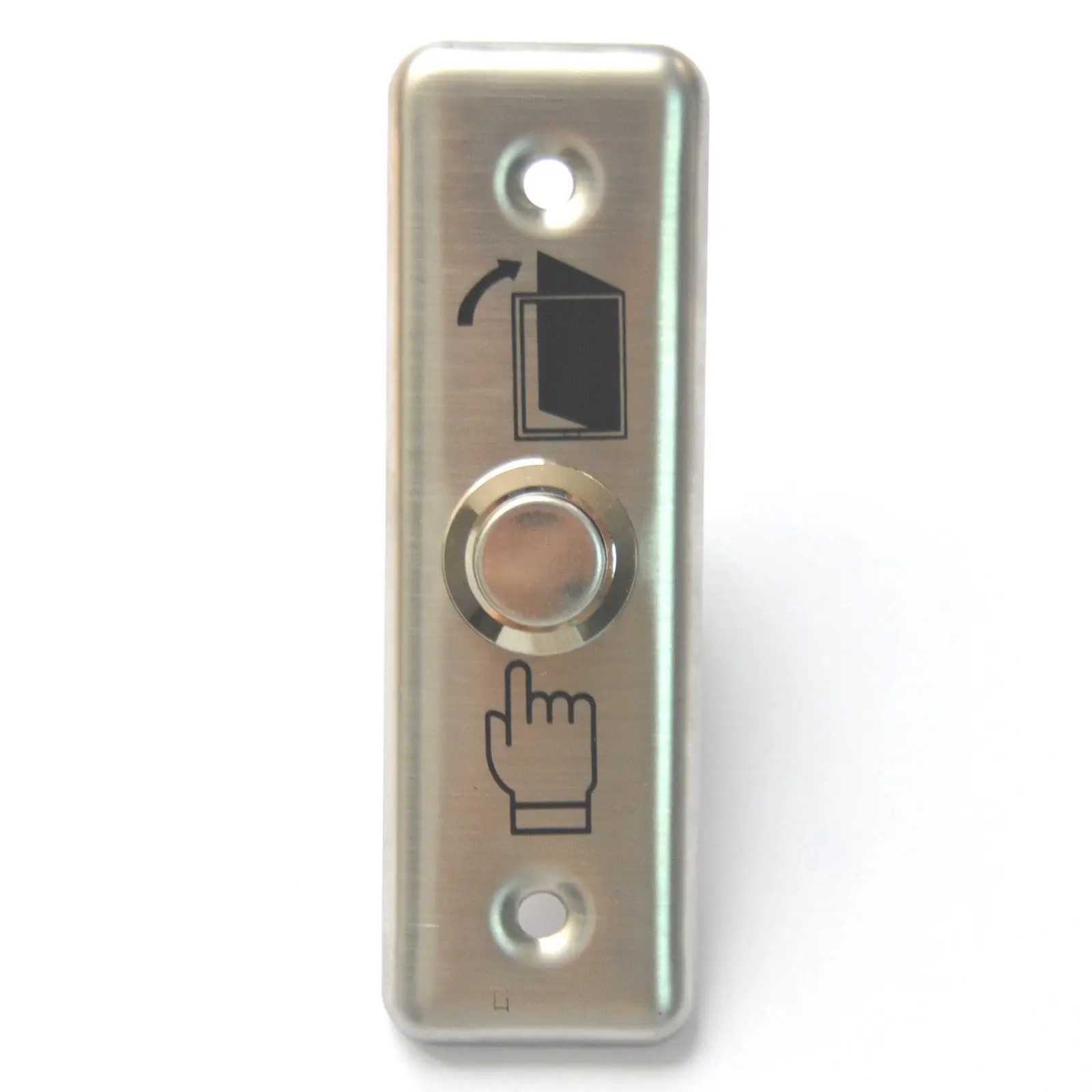 Stainless Steel Door Access Button For Access Control Slim Exit Push Release Button door access button