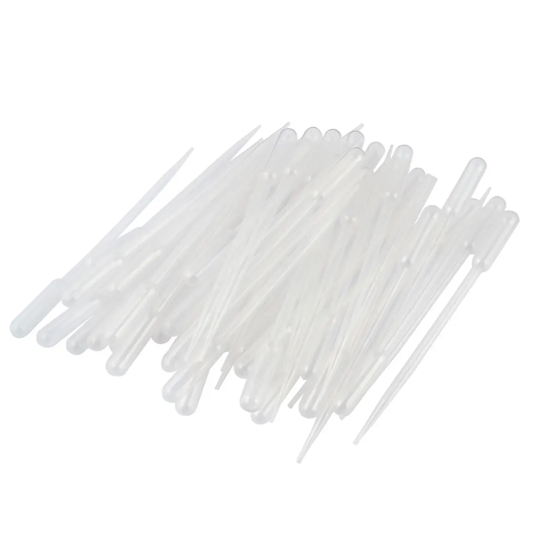 

100Pcs Laboratory Pipette Plastic Disposable Clear Graduated Pipettes Dropper Makeup Tools Eye Dropper 5ML Transfer Pipettes