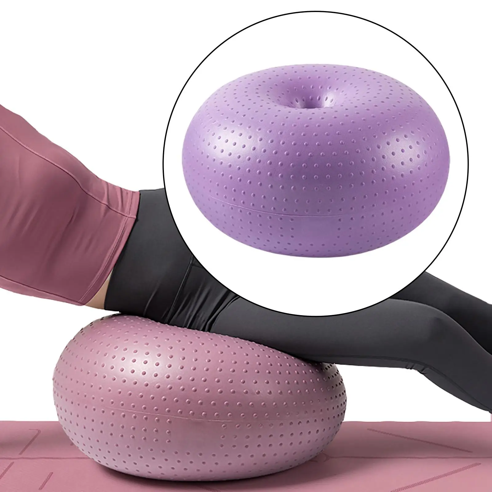 1 Piece Fitness Ball Thickening Exercise Strength Inflatable Anti-Blast Yoga