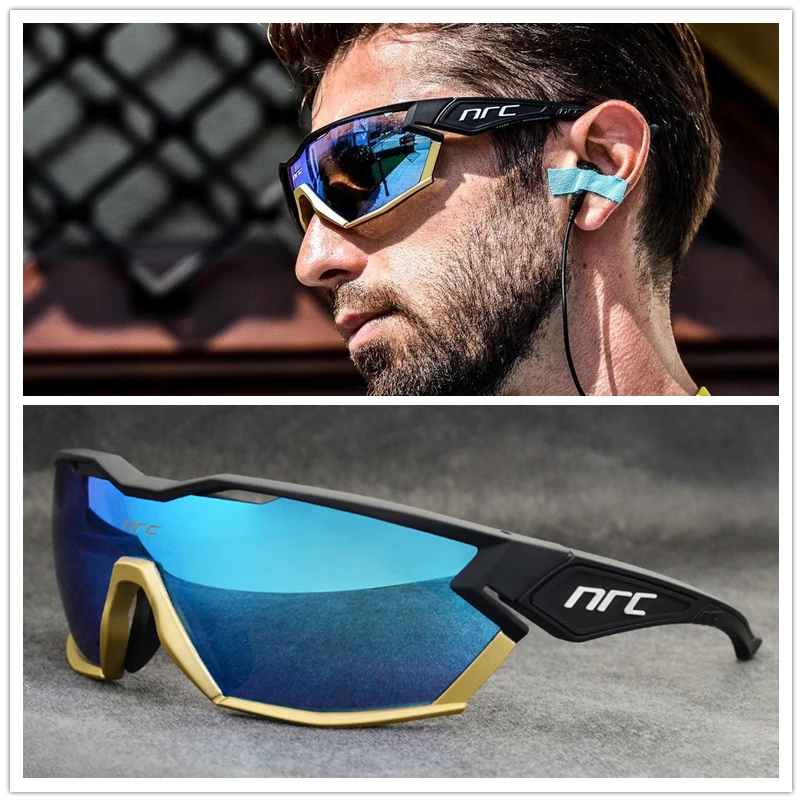 NRC-gafas fotocromáticas de ciclismo para hombre y mujer, lentes deportivas  para bicicleta de montaña, MTB, 2023 - AliExpress