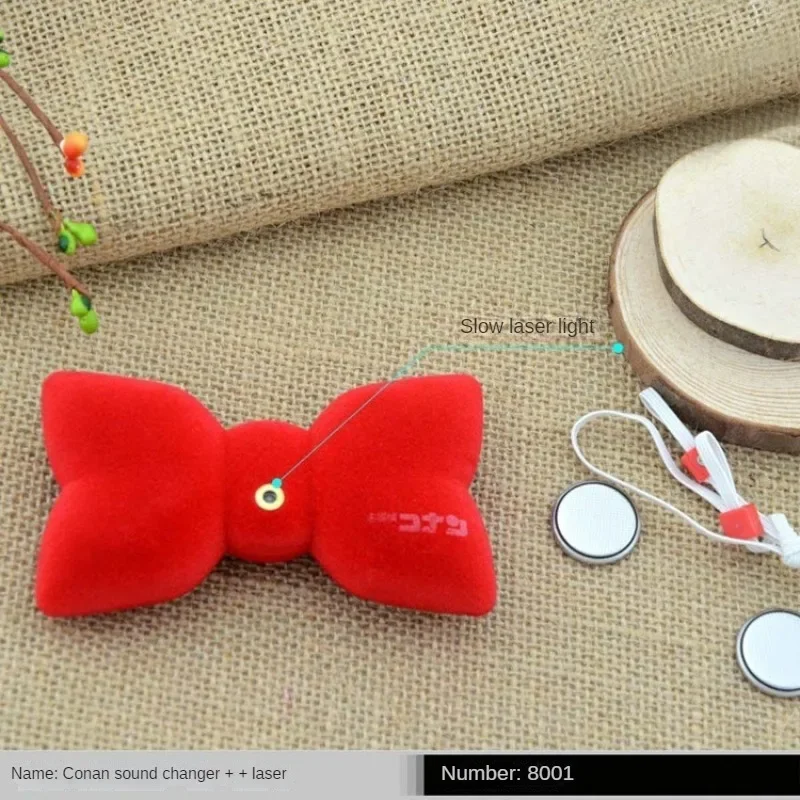 Detective Conan Red Bowknot Cartoon Voice Changer Toy