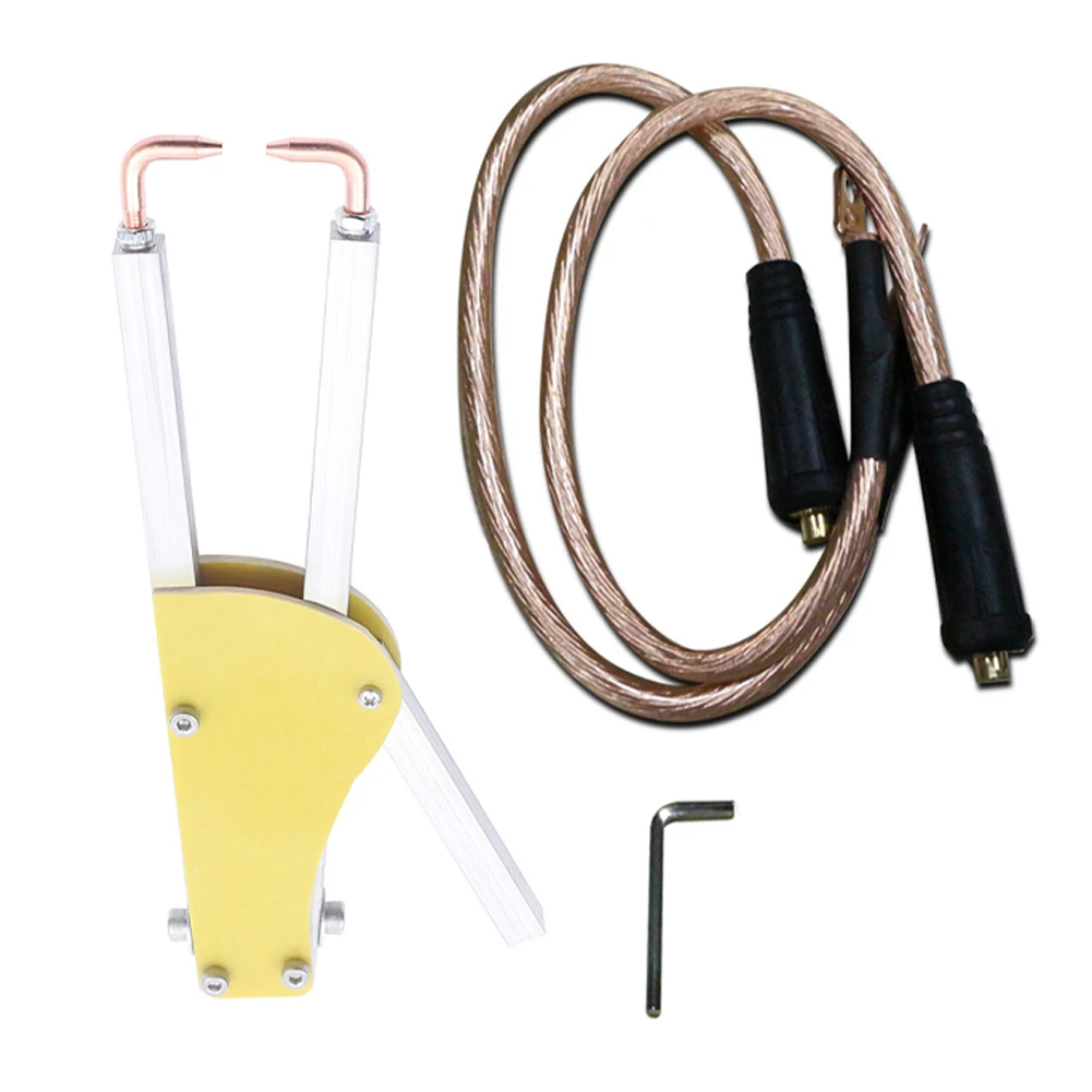 Industrieller elektrischer Punktschweißgerät, professionelle Stumpfschweißzange für die Reparatur von Blech mit einstellbarem Druckdesign – Detail 2