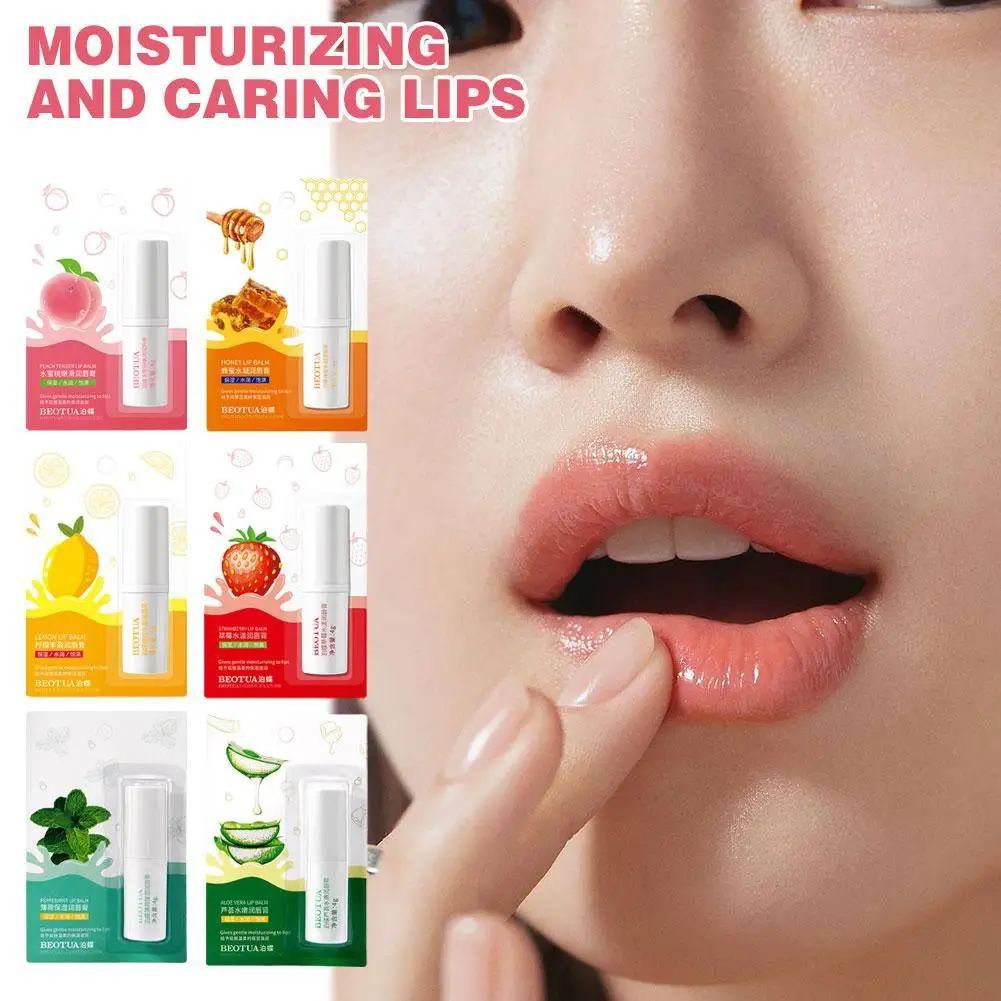 

Peach Lightening Dark Lip Balm Mask Long-Lasting Moisturizing Exfoliante Reduce Lip Lines Remove Dead Skin Lips Care