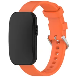 Breathable Silicone Sports Strap Replacement Bracelet - Garmin CIRQA (Orange)