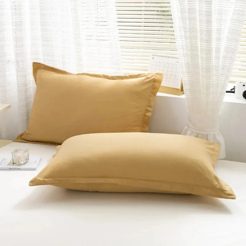 Washable Pillowcases Single Pillowcase Set 48cm X 74cm 2 Household Pillowcase Covers One Pair