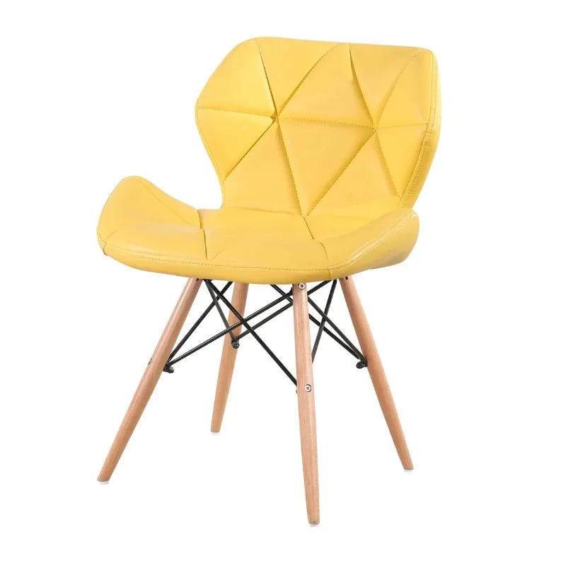 Modern Nordic Home Cafe Restaurant Furniture Upholstered Velvet Fabric Dining Chair With Gold Metal Frame