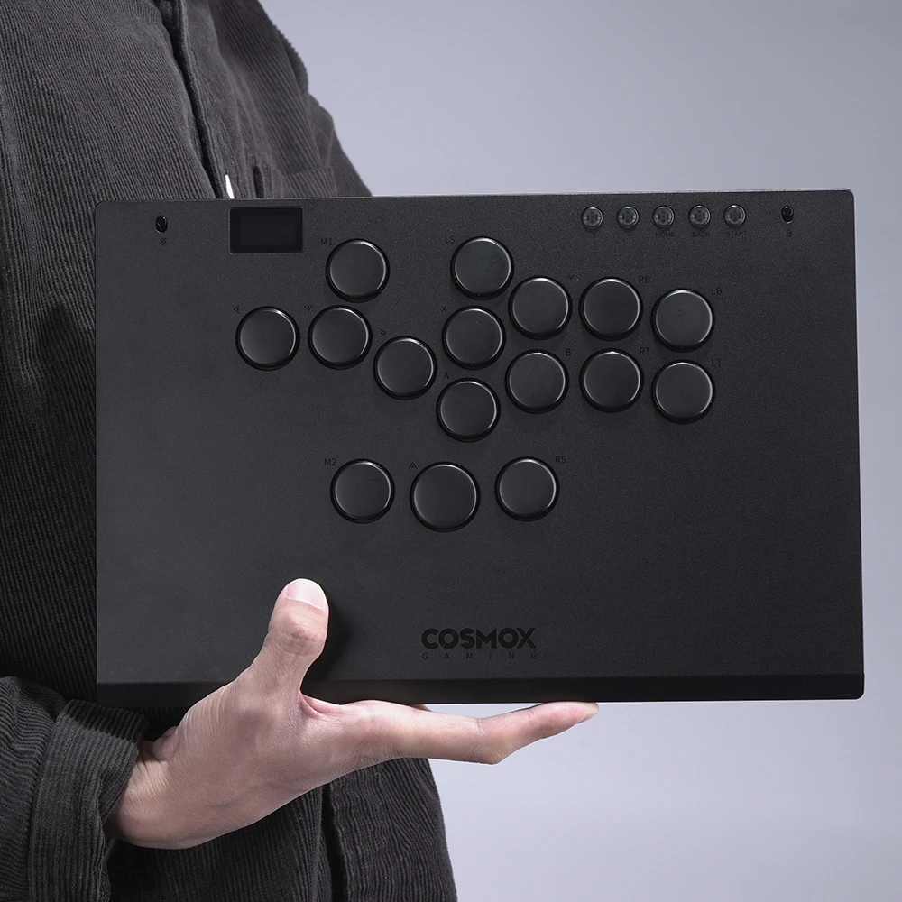 Haute42 Aluminium Alloy Hitbox Leverless Controller Stickless Arcade Stick For PC/ Ps4 / ps5/Steam Hitbox Fighting Controller 6