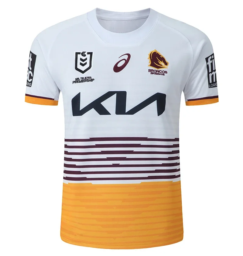 Brisbane Broncos Jerseys Maru NRL Short Sleeve T-Shirt Men's Women's Tshirt Children's Tees Tops Unisex Clothing 2025 5