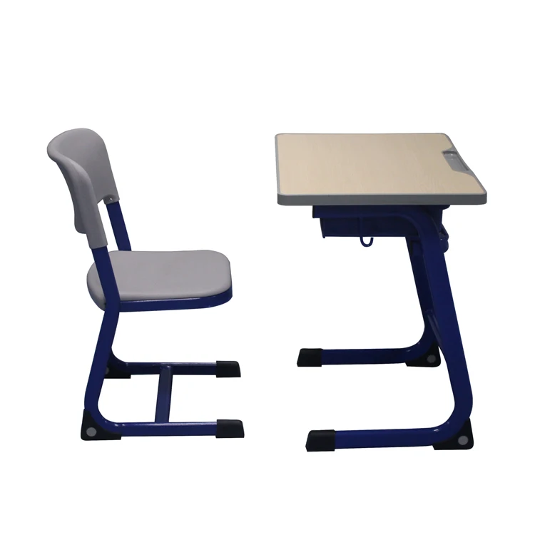 цена Modern Classroom Single kids furniture study table and chairs