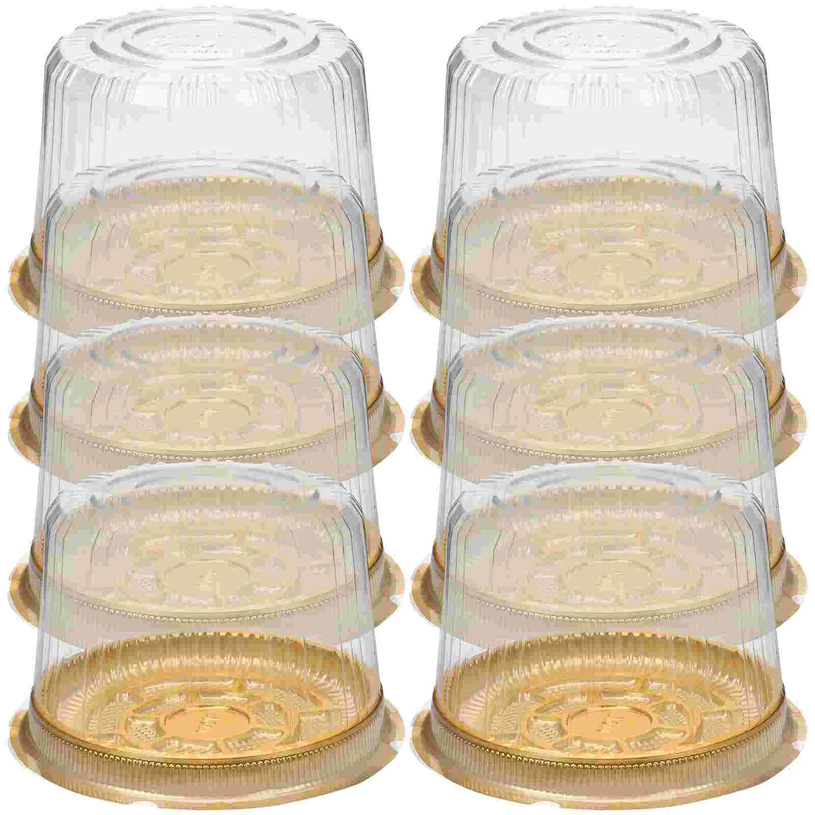 Cake Stand with Lid Round Box Cheesecake Boxes Slice Container Containers Carrier Child