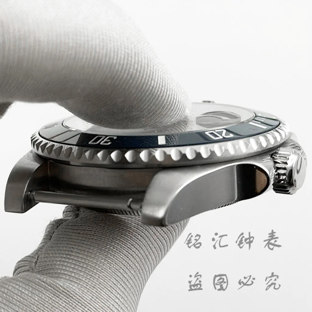Deep Blue Bezel 40MM Diver Watch Case with Waterproof Sapphire Crystal