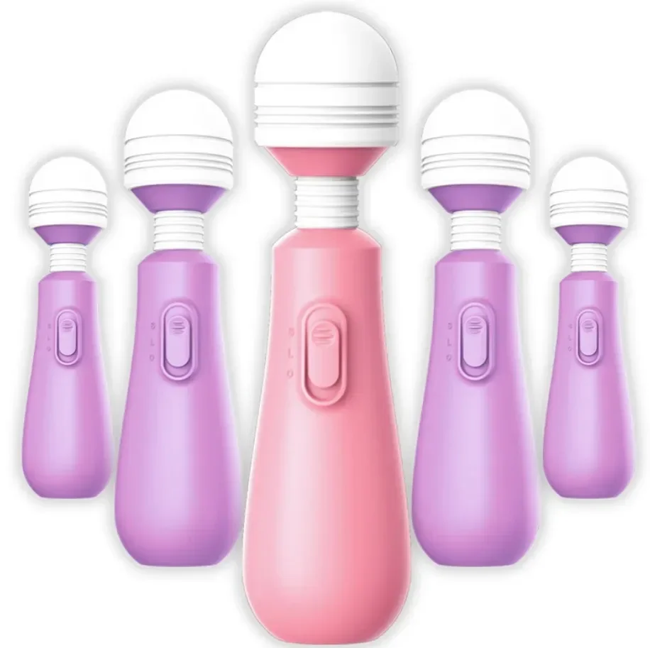 Mini Wireless Dildos Portable AV Vibrator Clitoris Stimulator Waterproof Magic Wand For Women Massager Cute Sex Toys For Adults