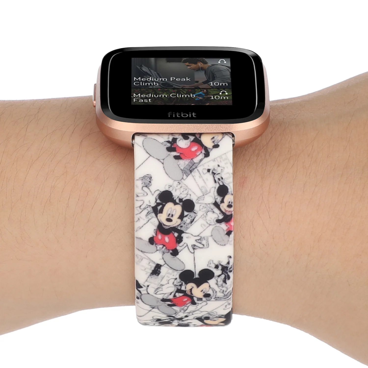 Beauty and the Beast Fitbit Versa 2 3 4 Lite Band Disney 