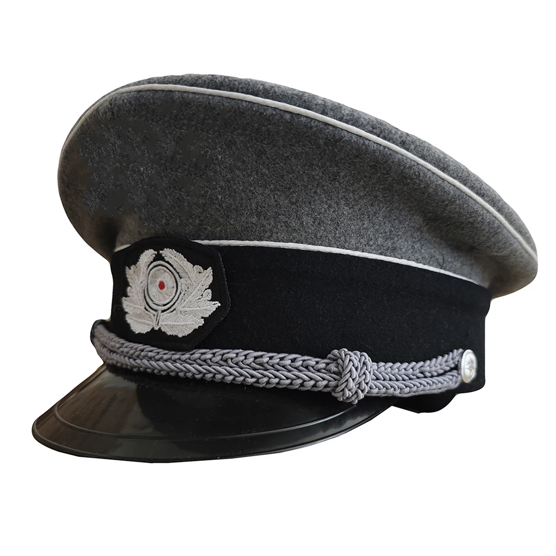 World War Ii German Military Hat Film and Television Props Big Brim Hat