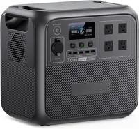 Portable Power Station,  Battery Backup w/ AC Outlets, 0-80% in 45Min, Solar Generator for Camping, Off-grid, Power Outage 1