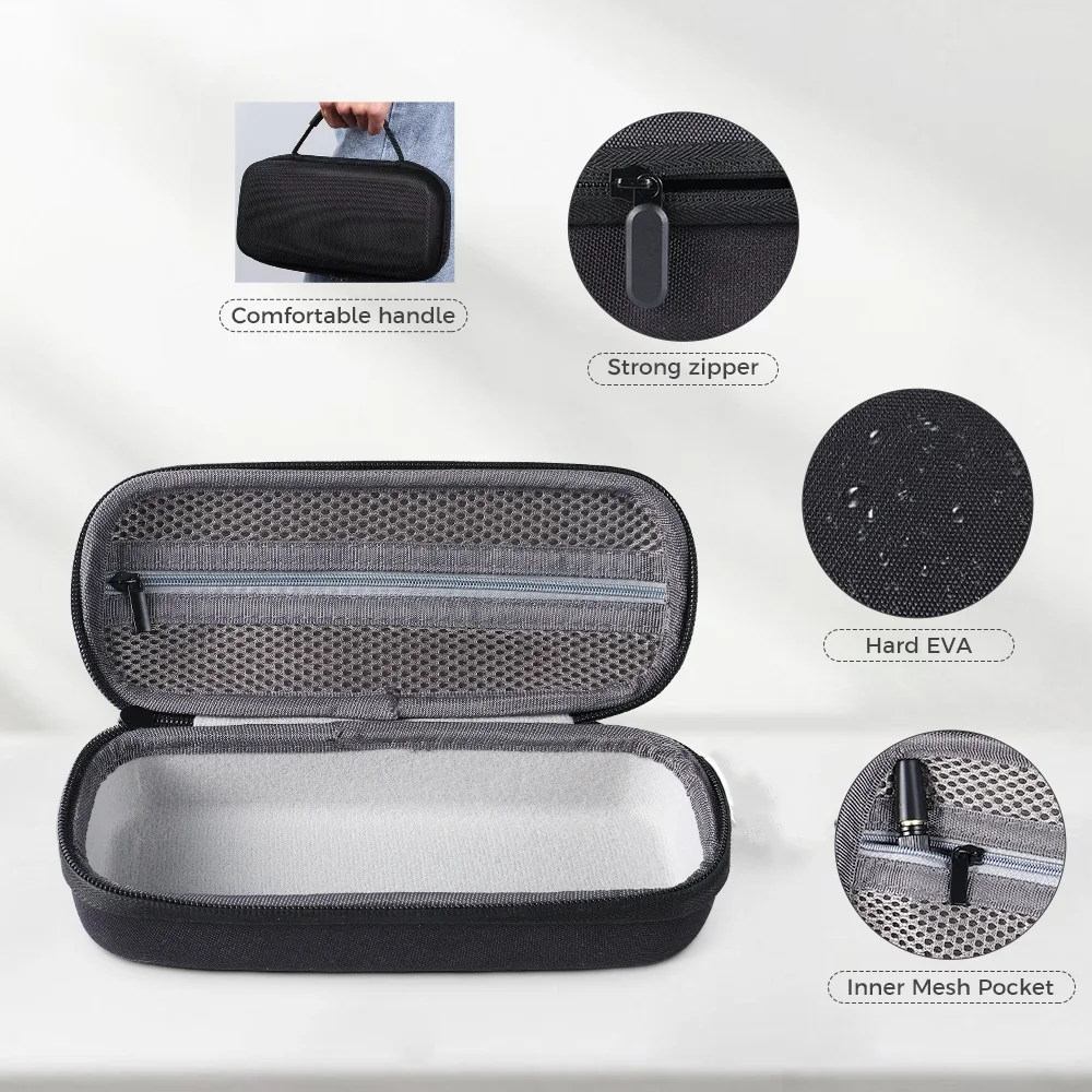 Beschermhoes voor Xiaomi Air Pump 2, draagbare luchtcompressor bandenpomp opbergtas EVA-doos voor luchtpomp en accessoires (zonder ritssluiting