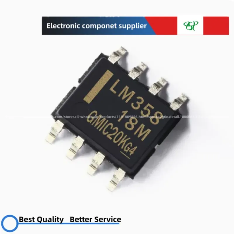 

10PCS LM258DR LM293DR LM331DR LM358DR 258 293 311 358 SOP8 Patch operational amplifier