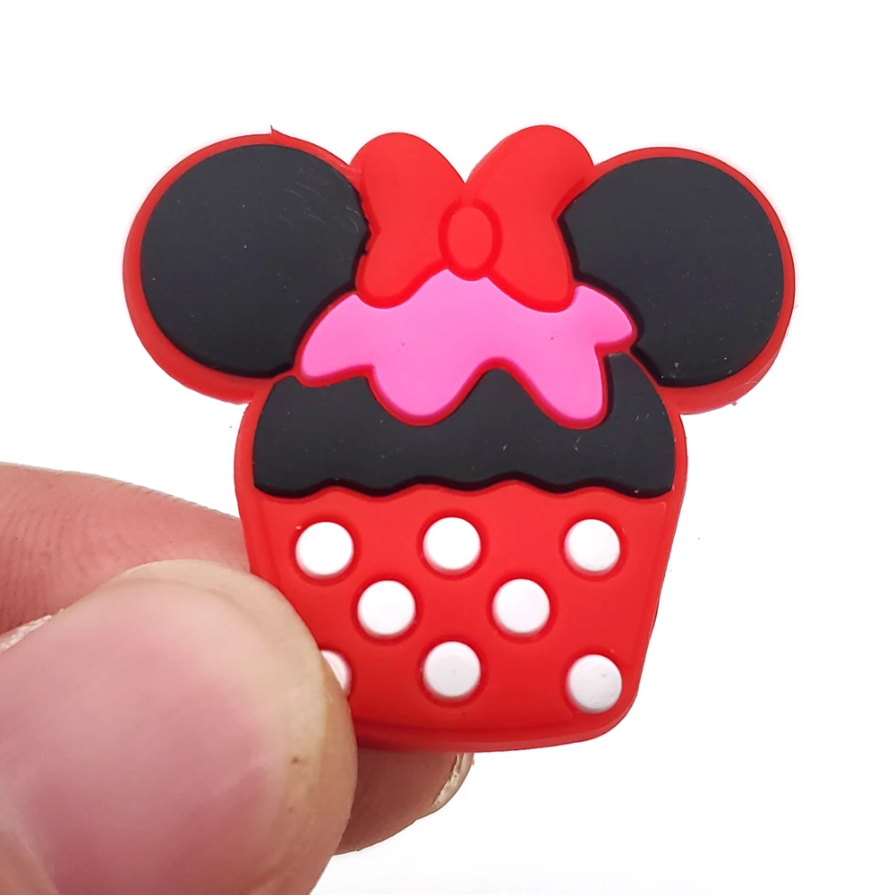 Cute Potdemiel Shoe Charms Cartoon Shoe Accessories For Clogs Pins Decorate Kid Gift 1Pcs
