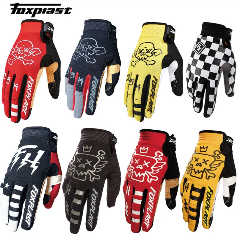 2021 New Motorcycle Gloves Men Cycling Mountain Bike Summer Full Finger