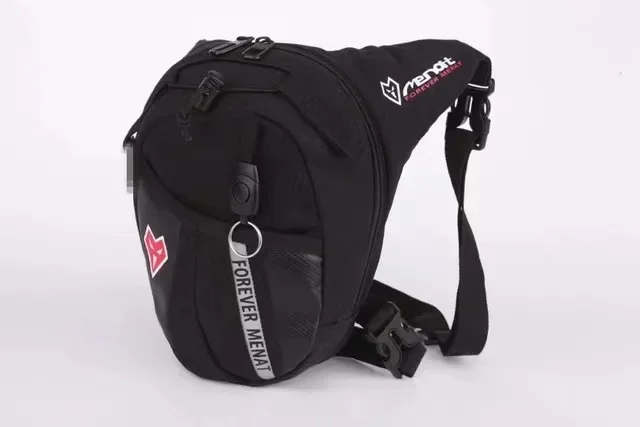 Men Women Motorcycle Nylon Drop Waist Leg Bag Outdoor Cycling Multifunctional Waterproof Waist Bag Mobile Phone key bag Purse